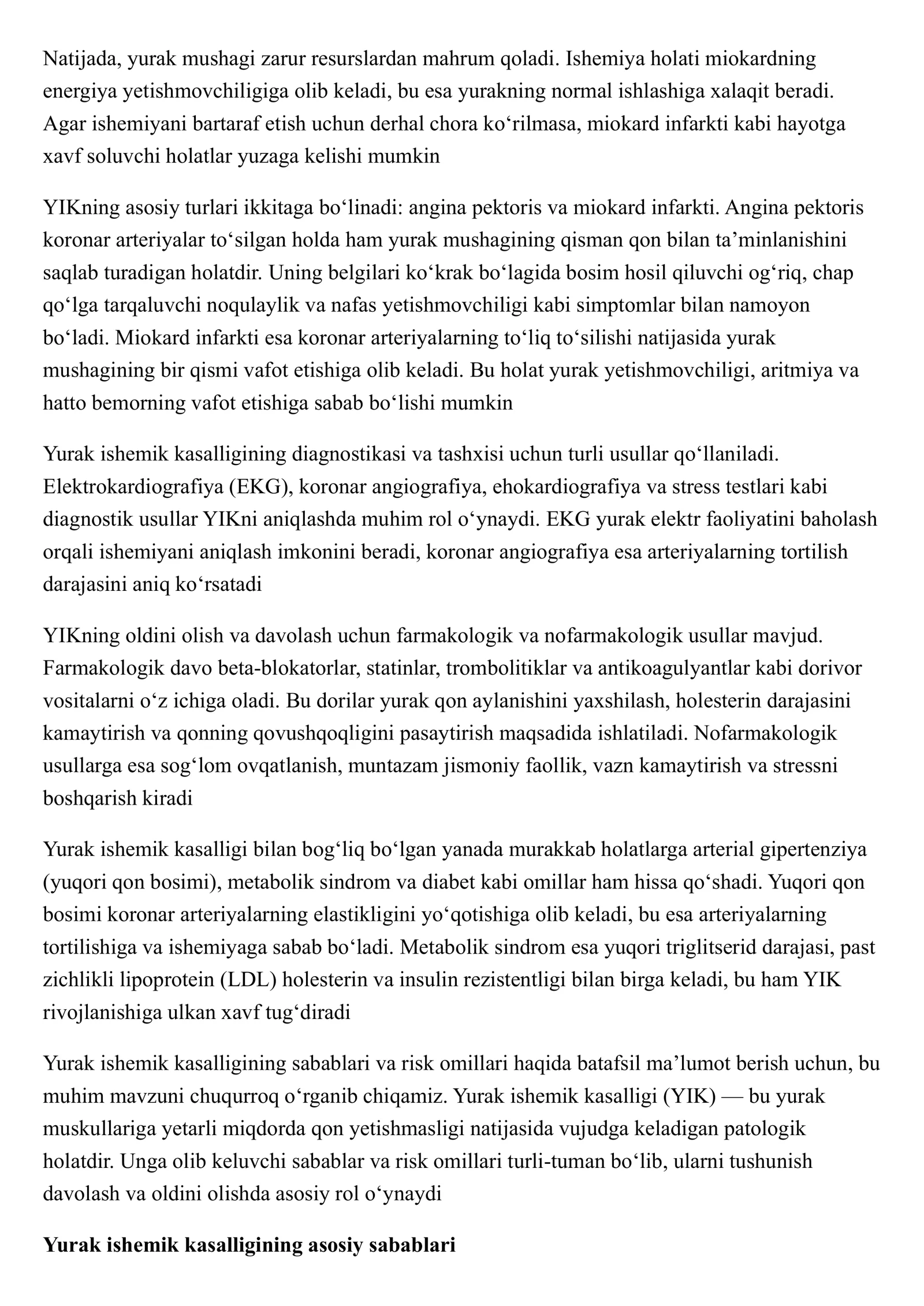 YURAK ISHEMIK KASALLIKLARI 3