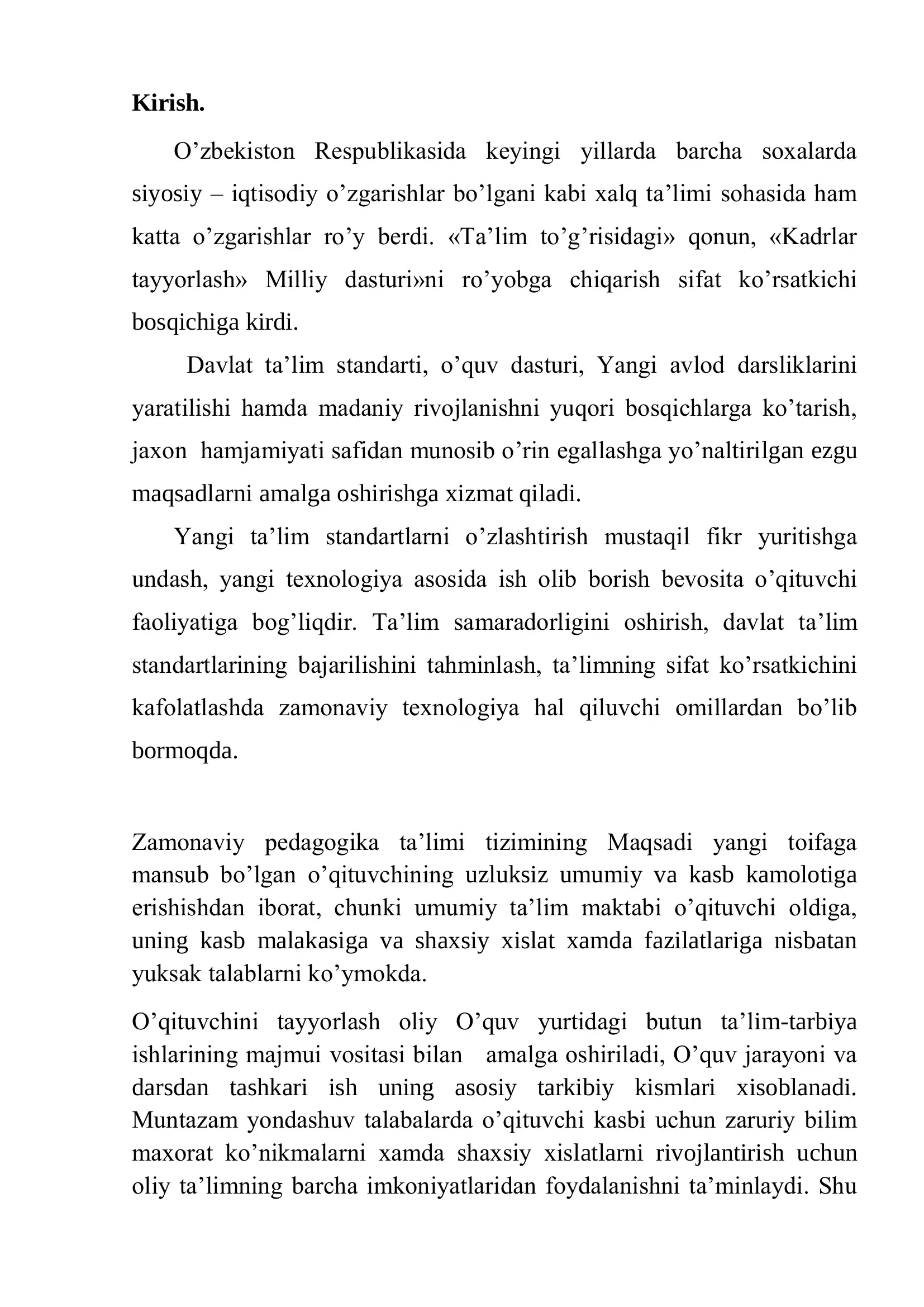Musiqa o'qitish nazariyasi va metodikasi 3