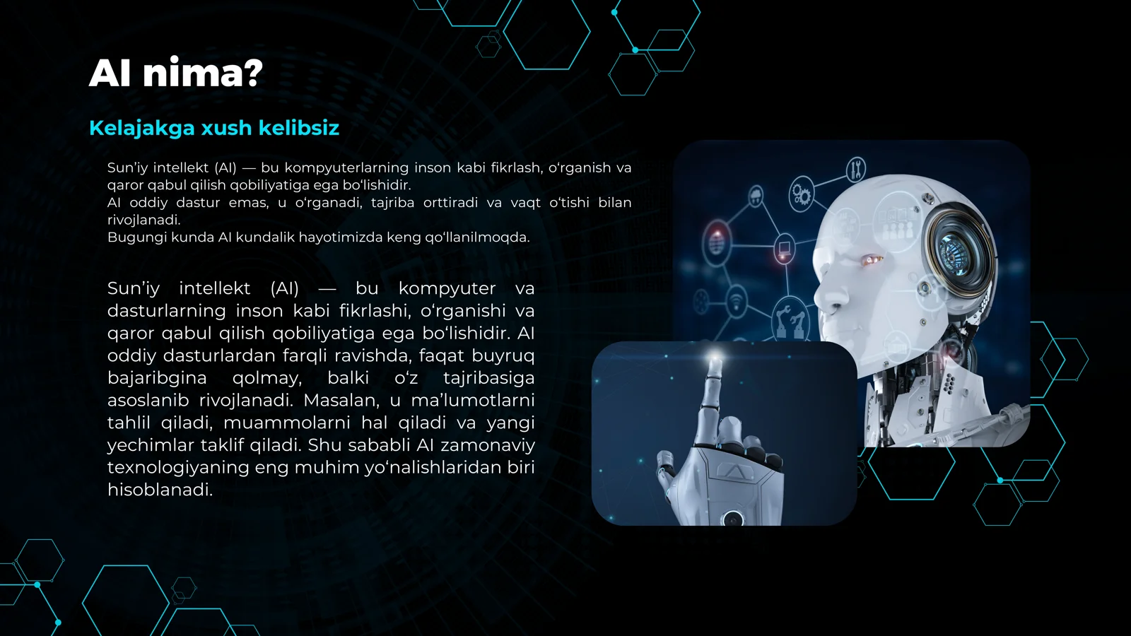 SUN’IY INTELLEKT (AI) VA UNING KELAJAGI 3