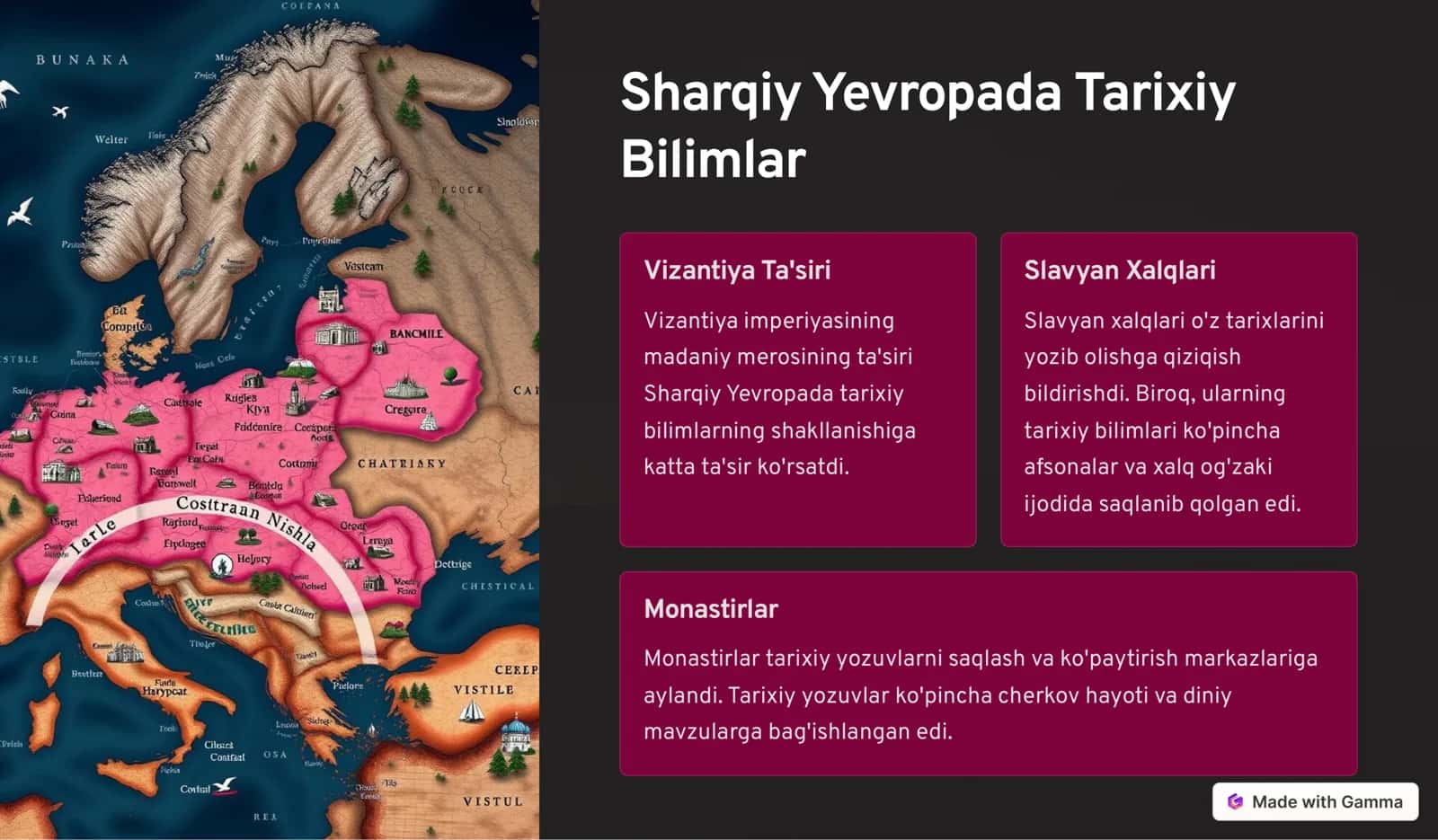 O'rta Asrlarda Tarixiy Bilimlar 3