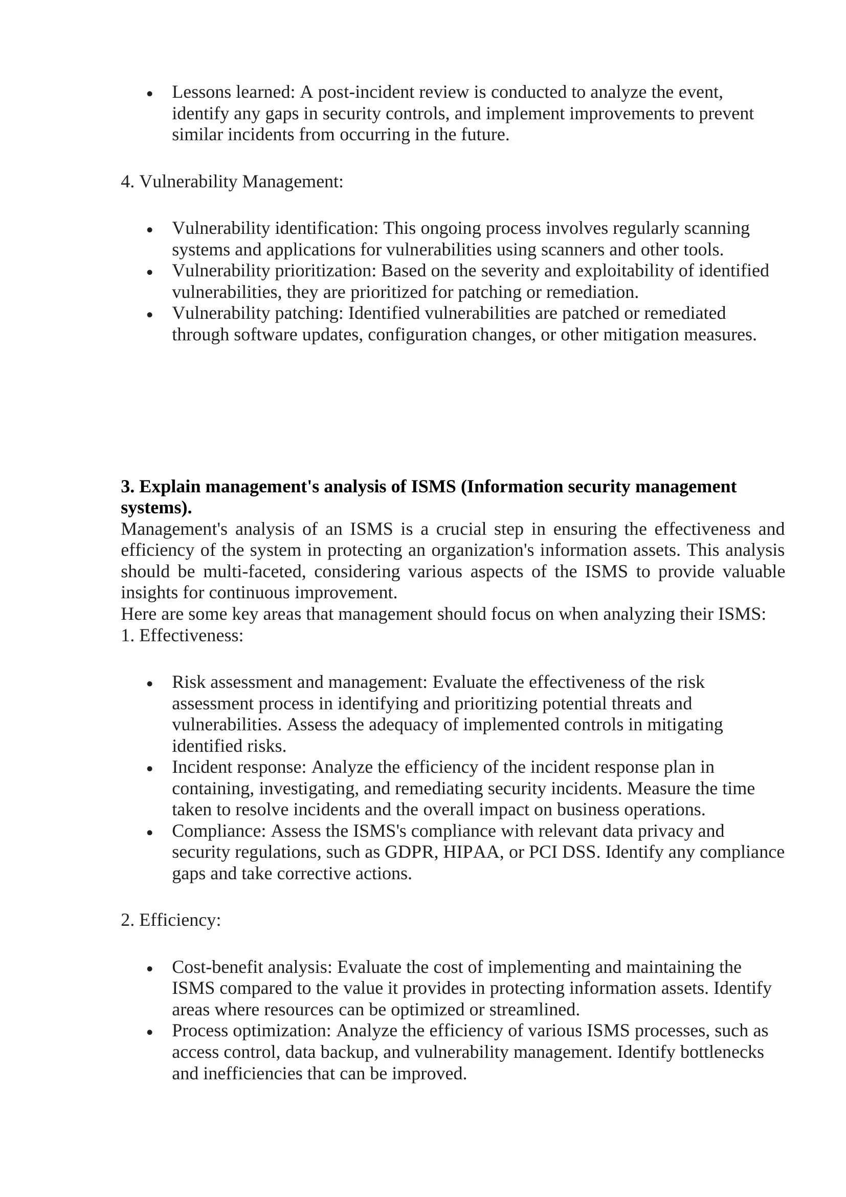 Information Security Obligations and Responsibilities 3