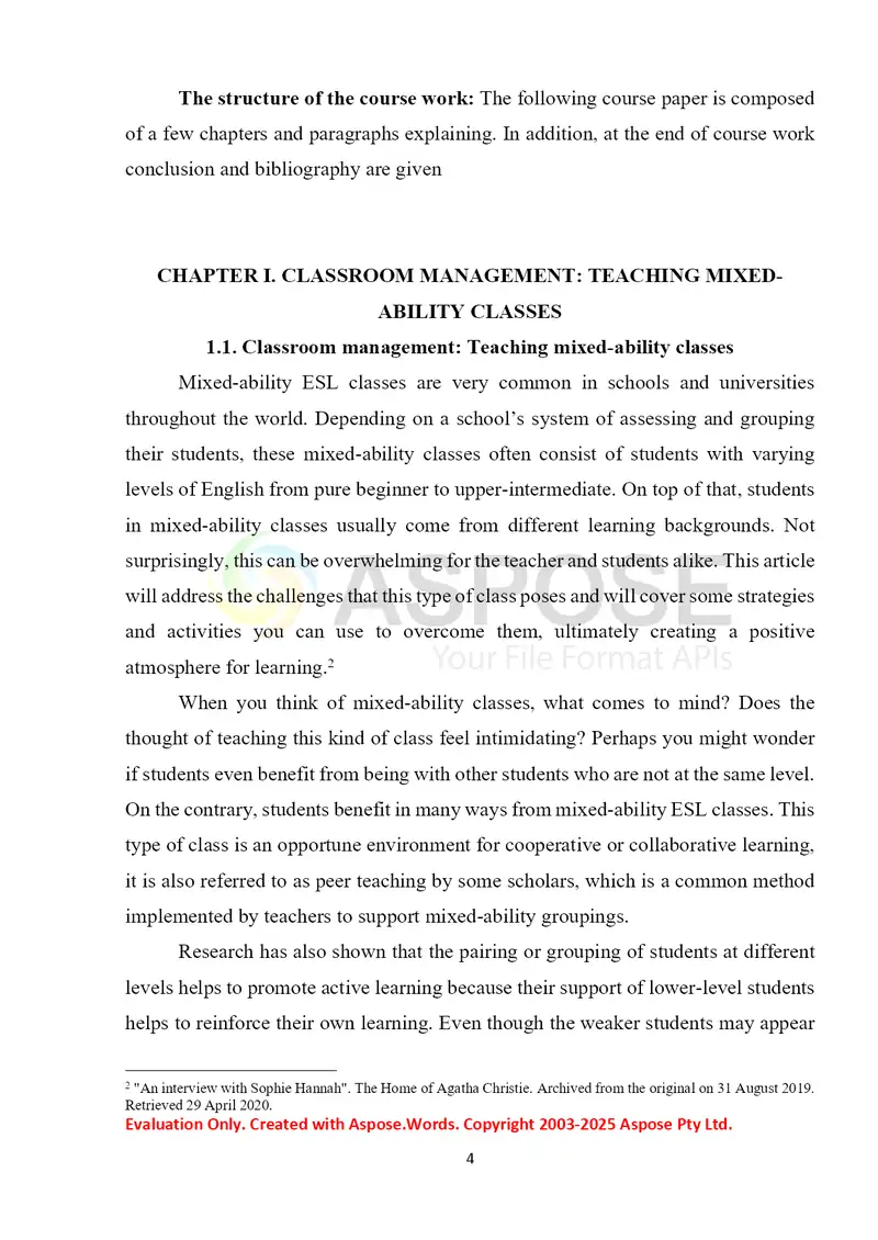 Classroom Management 4