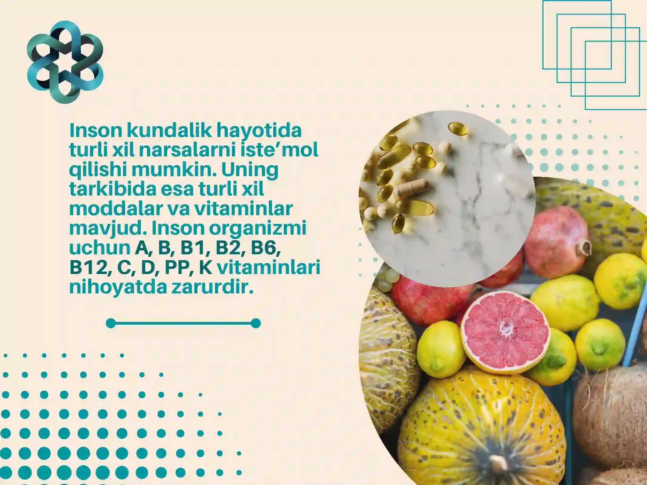 Vitaminlar va ularning organizm uchun ahamiyati 4