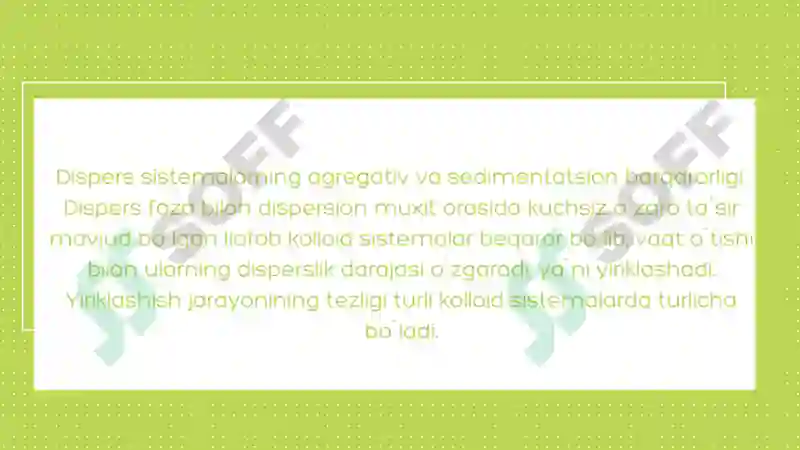 Kolloid Kimyo 4