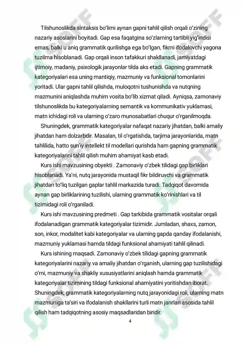 Gapning grammatik kategoriyalar 4
