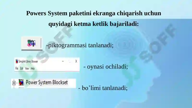 Power System Blockset paketi 5