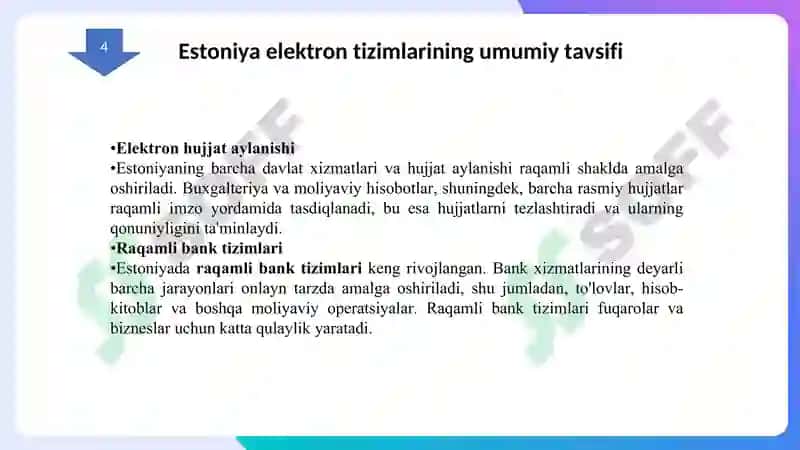 Buxgalteriya hisobini axborot elektron dasturlardan foydalanib yuritish bo’yicha jaxon tajribasi 6