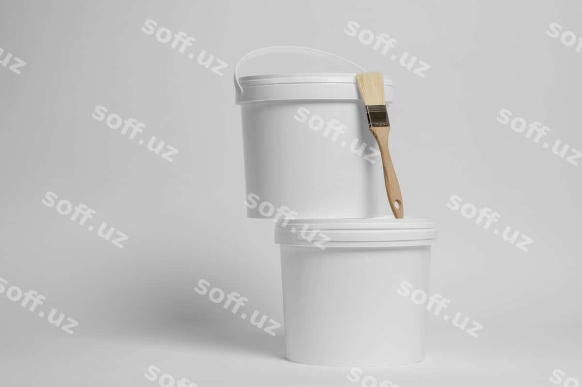 Bo'yoq chelak maketi dizayni | Paint bucket mockup design 1