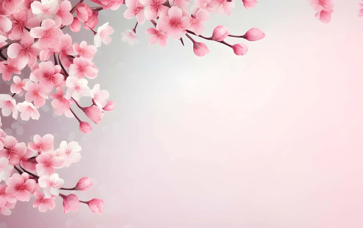 Pushti olcha guli fon bahor fasli | Pink cherry blossom background spring season 1