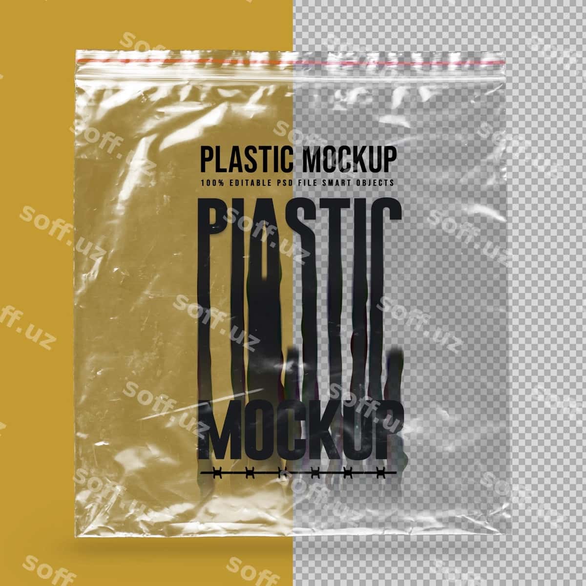 Plastik namuna | Plastic mockup 1