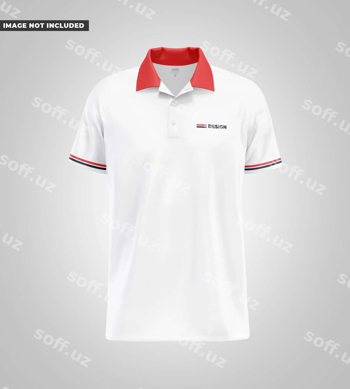 Polo futbolka mockup | Polo t shirt mockup 1