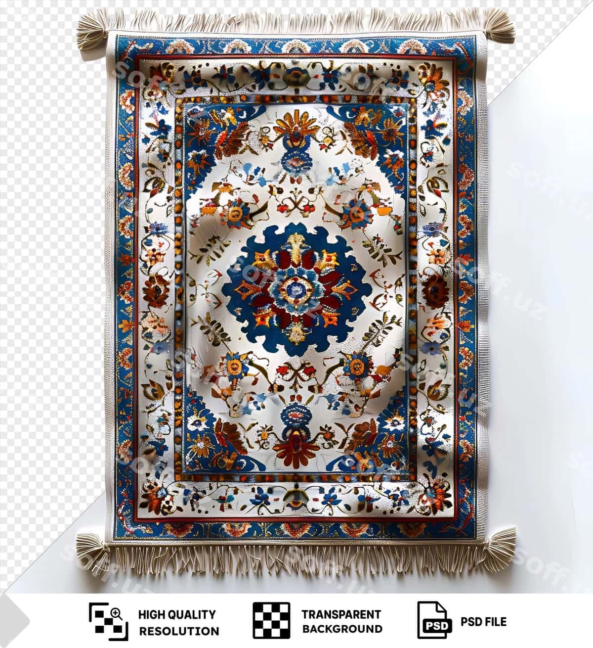 Duo quruti Ramazon oq devor | Prayer rug ramadan white wall 1
