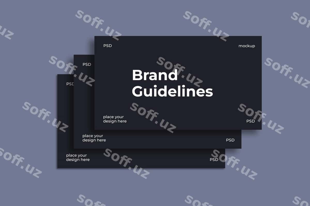 3-taqdimot slayd maketi | Presentation 3 slide mockup 1