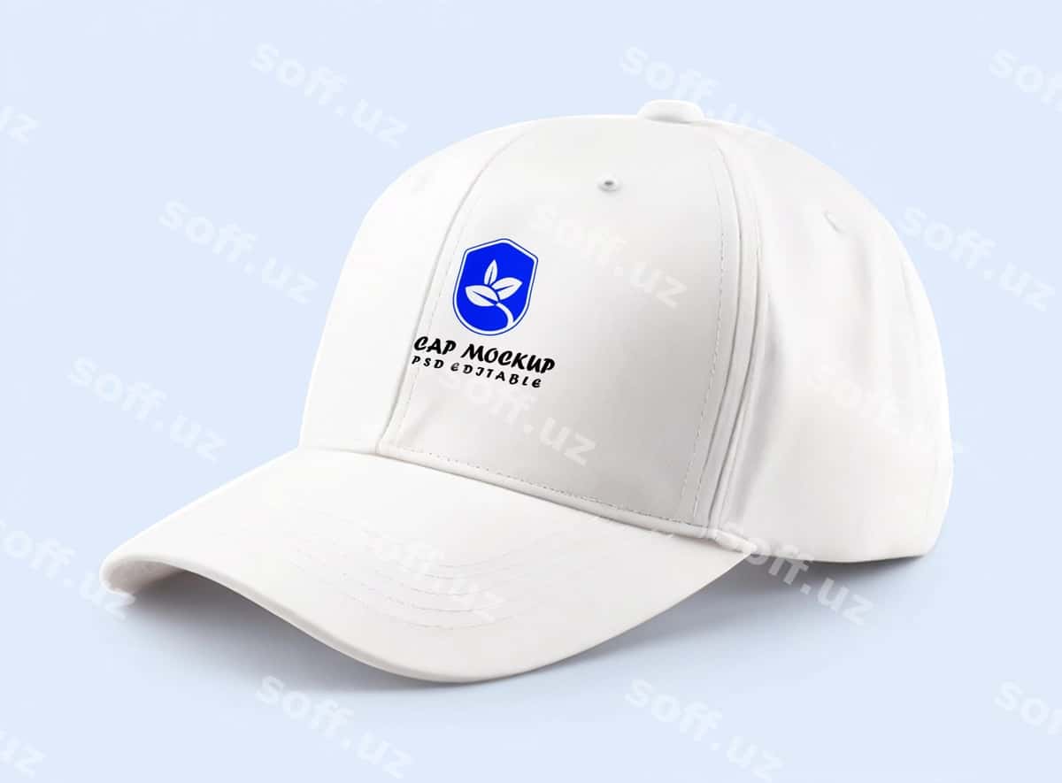 Psd bosh o'yinasi namuna | Psd cap mockup 1