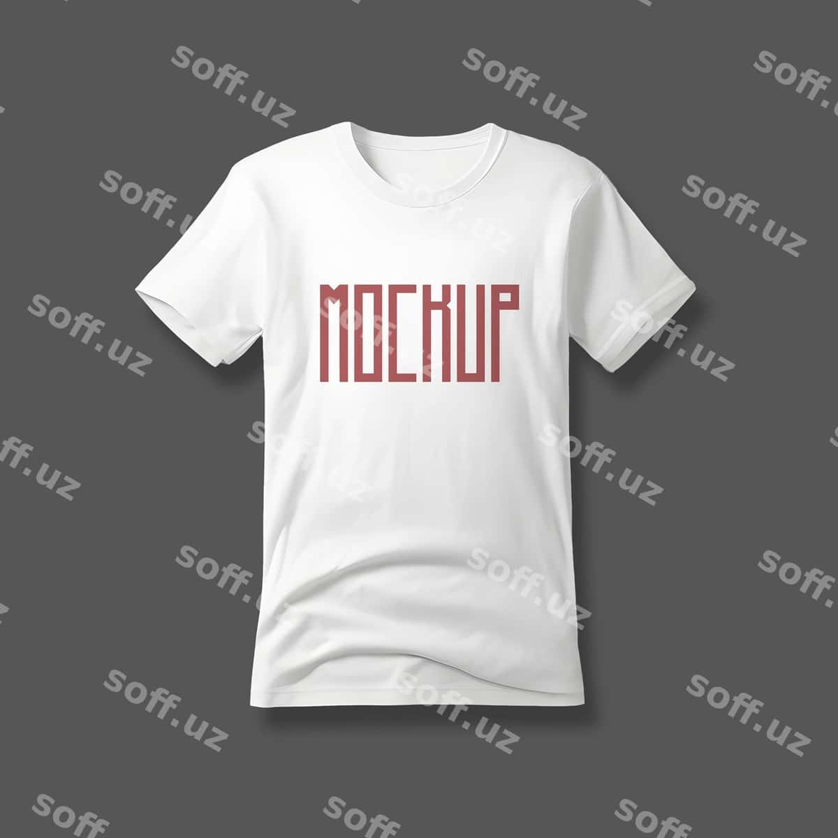 Psd oq futbolka mockup | Psd white tshirt mockup 1