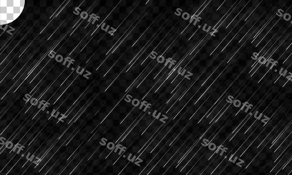Yomg'ir tomchilari shaffof fon | Rainfall drops transparent background 1