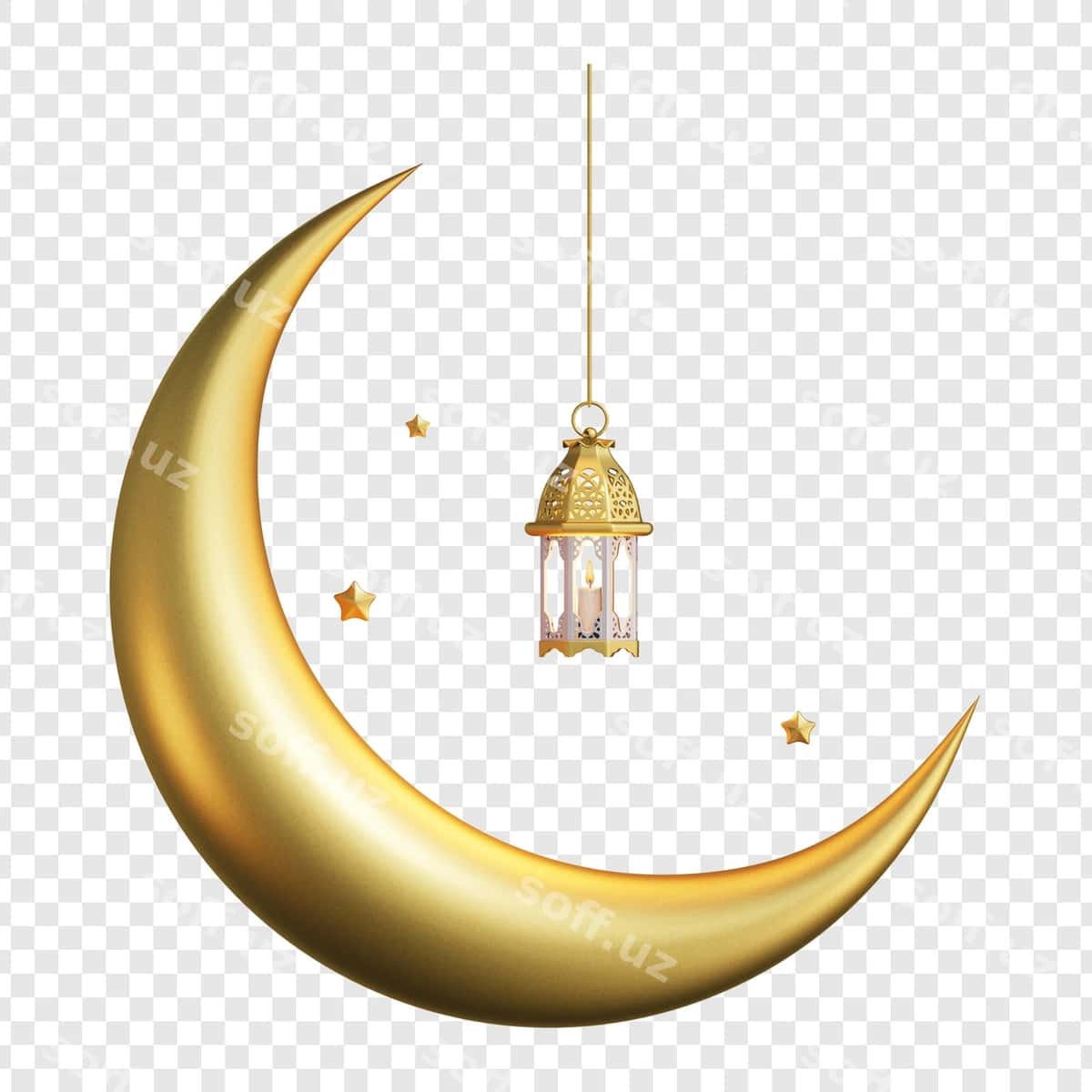 Ramazon chiroq oy | Ramadan lantern moon 1