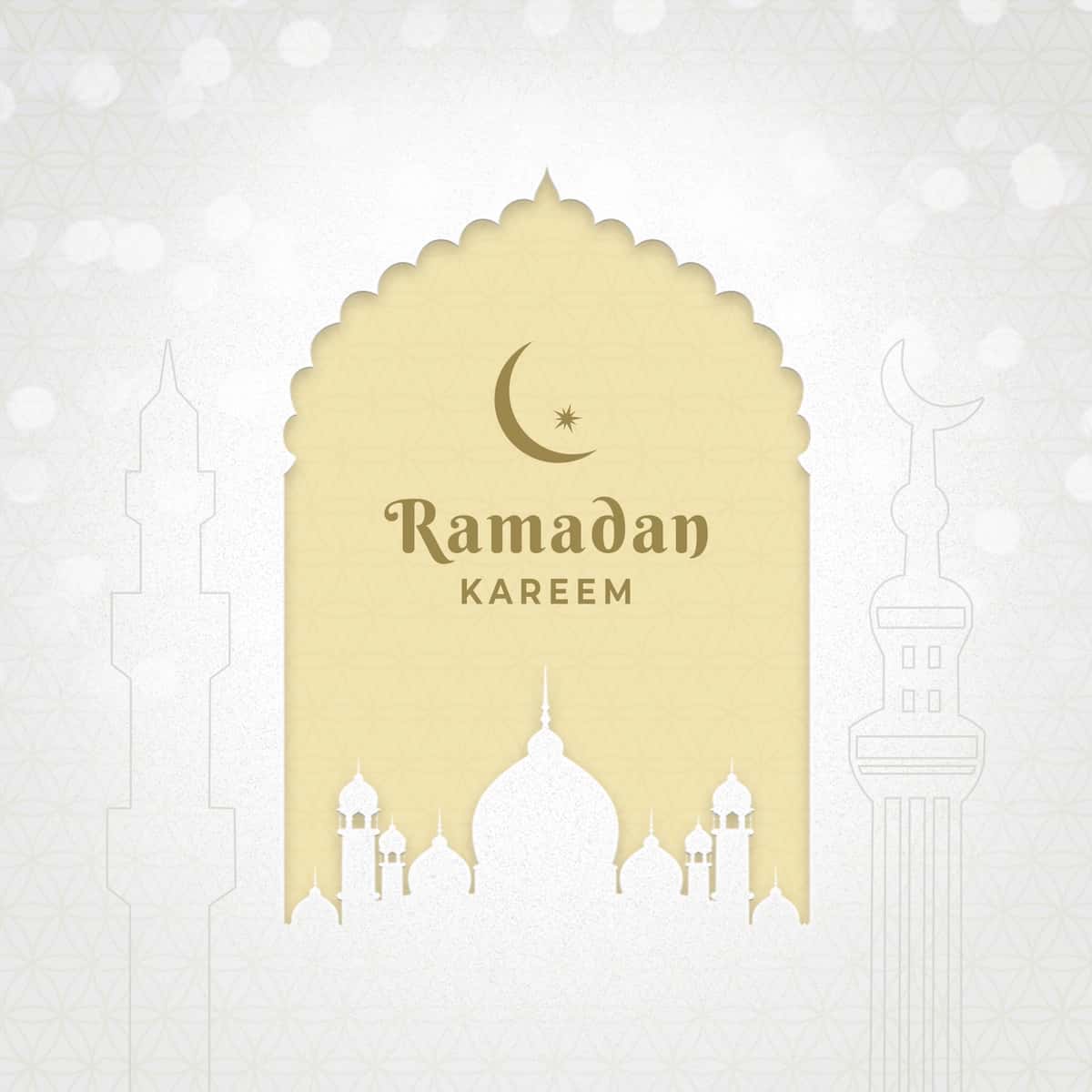 Psd ramazon kareem kvadrat fon hashamatli rang | Psd ramadan kareem square background luxury color 1