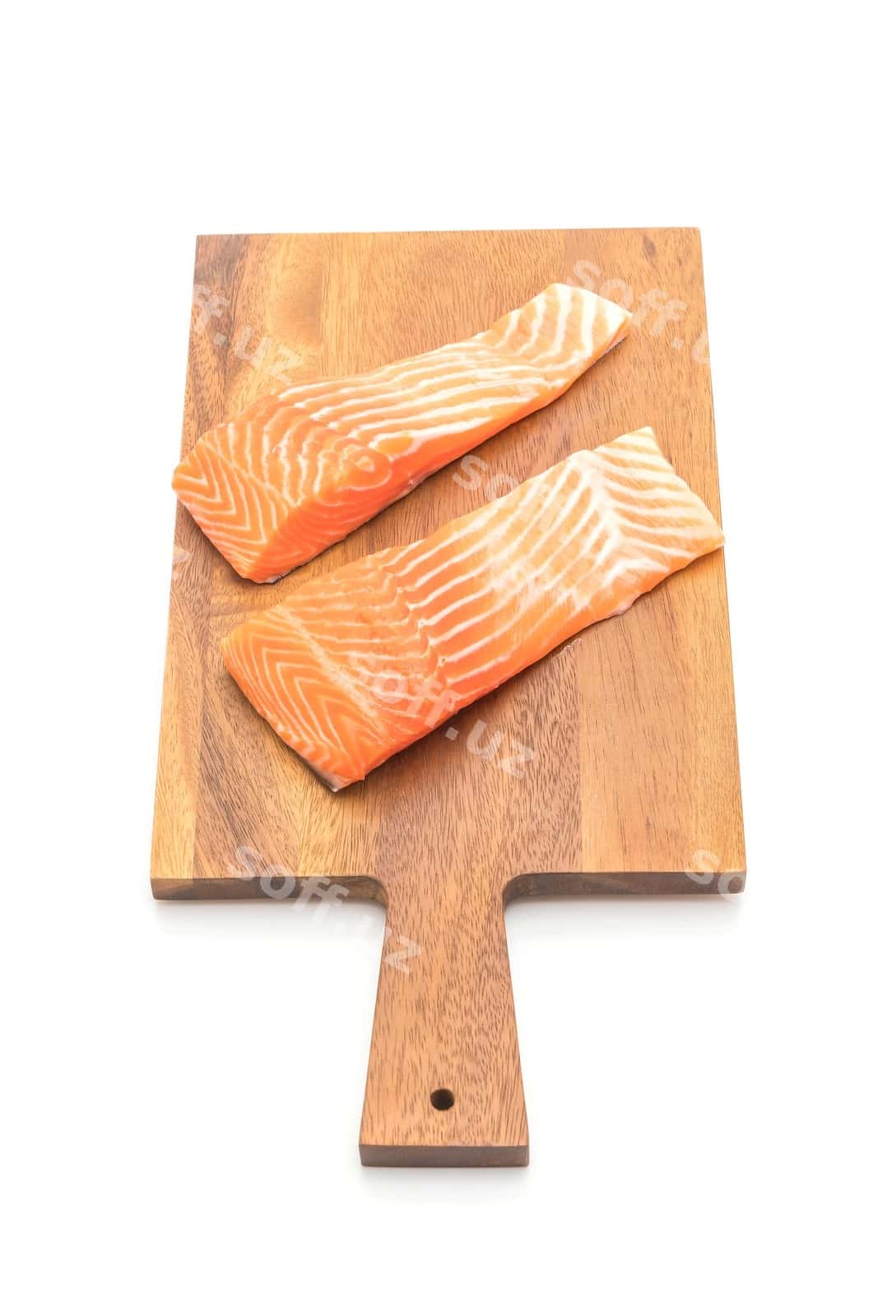 Ham salmon fleyti | Raw salmon fillet 1