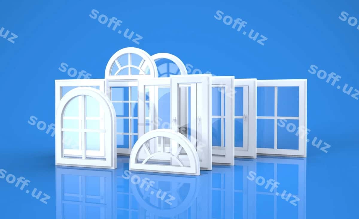 Oynalarni render qilish | Rendering windows 1