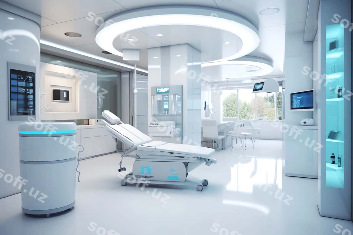 Xona tibbiy karavat bilan | Room with medical bed 1