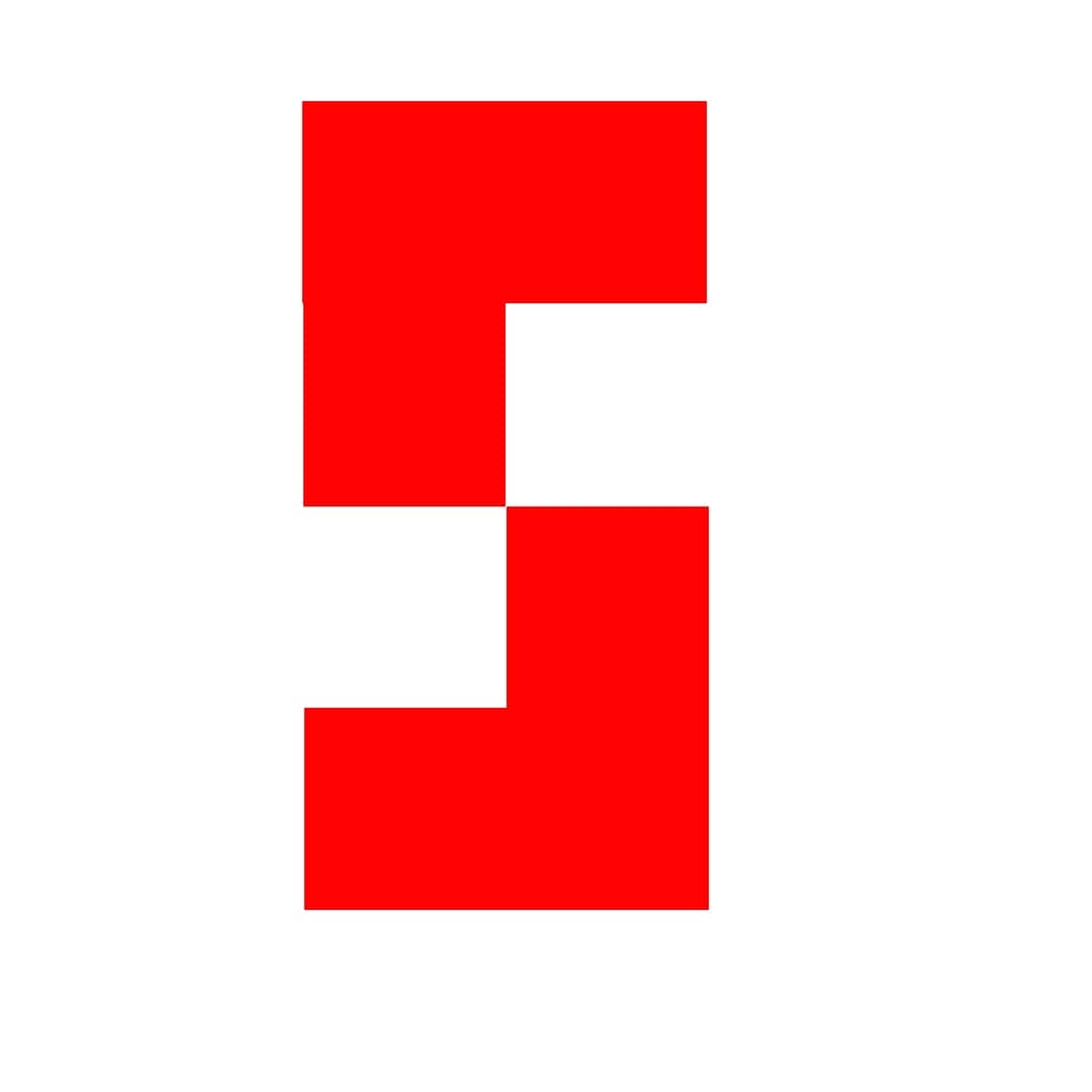 S letter logo. S harifiga logotip 1