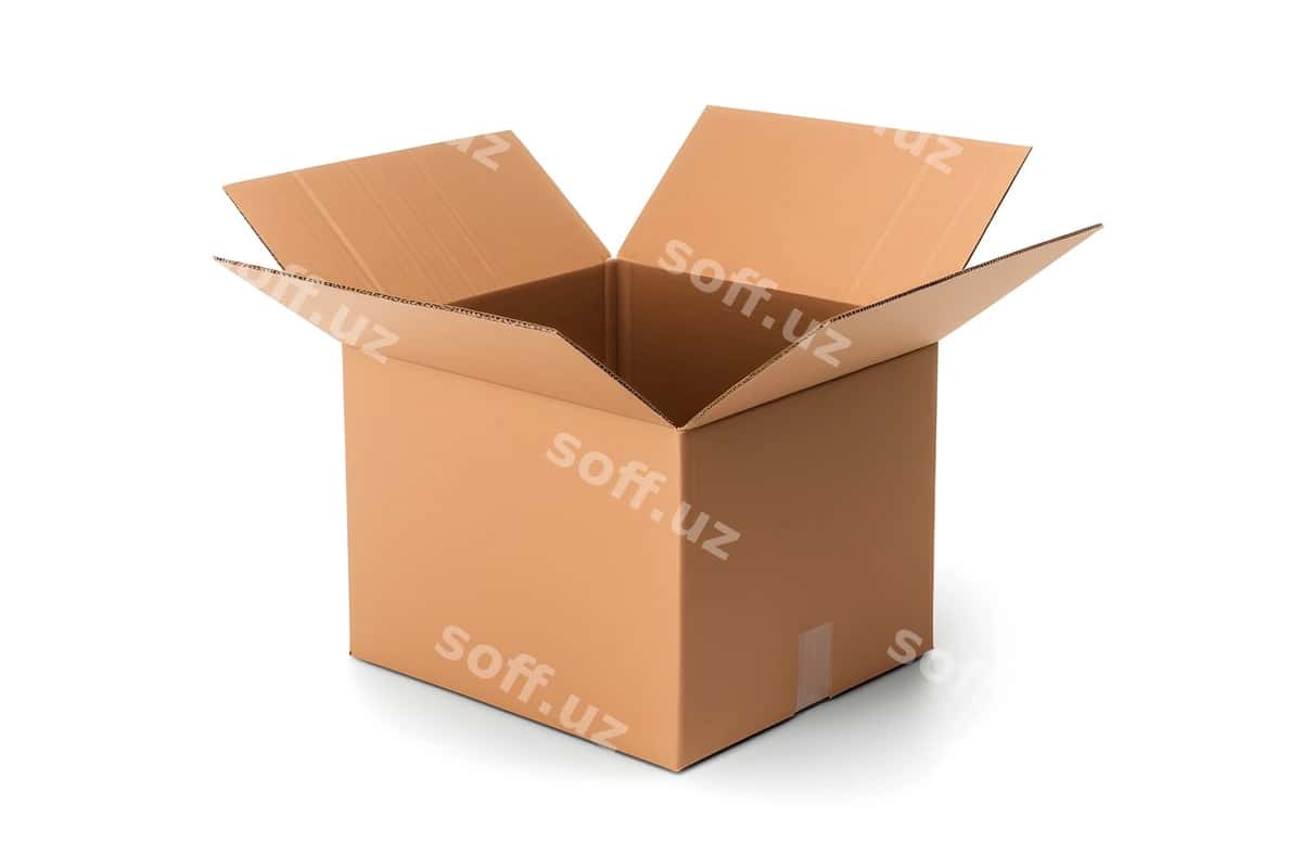 Yuk tashish karton qutisi oq fon | Shipping carton box white background 1
