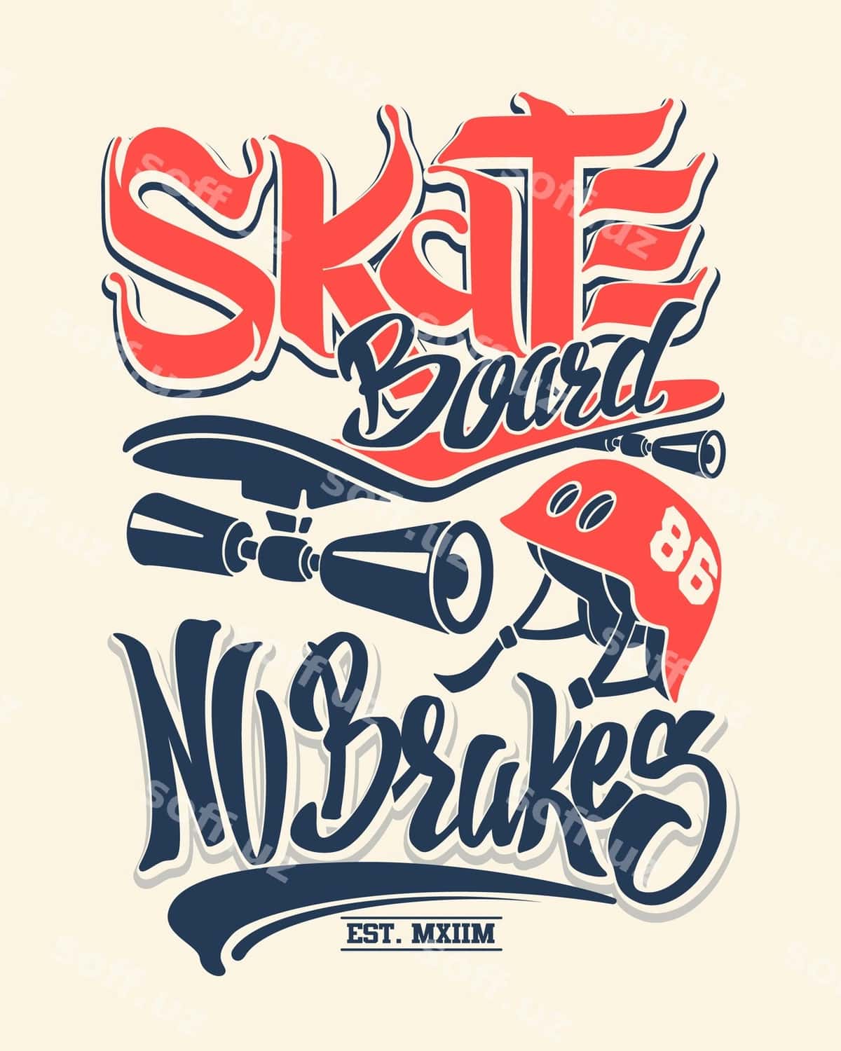Skaytboard frena yo'q | Skate board no brakes 1
