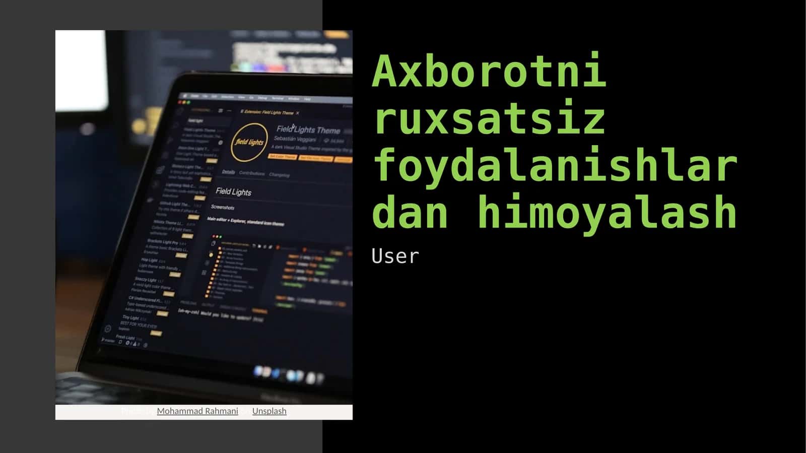 Axborotni himoyalash 1