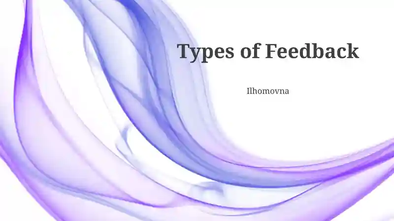 Types of Feedback