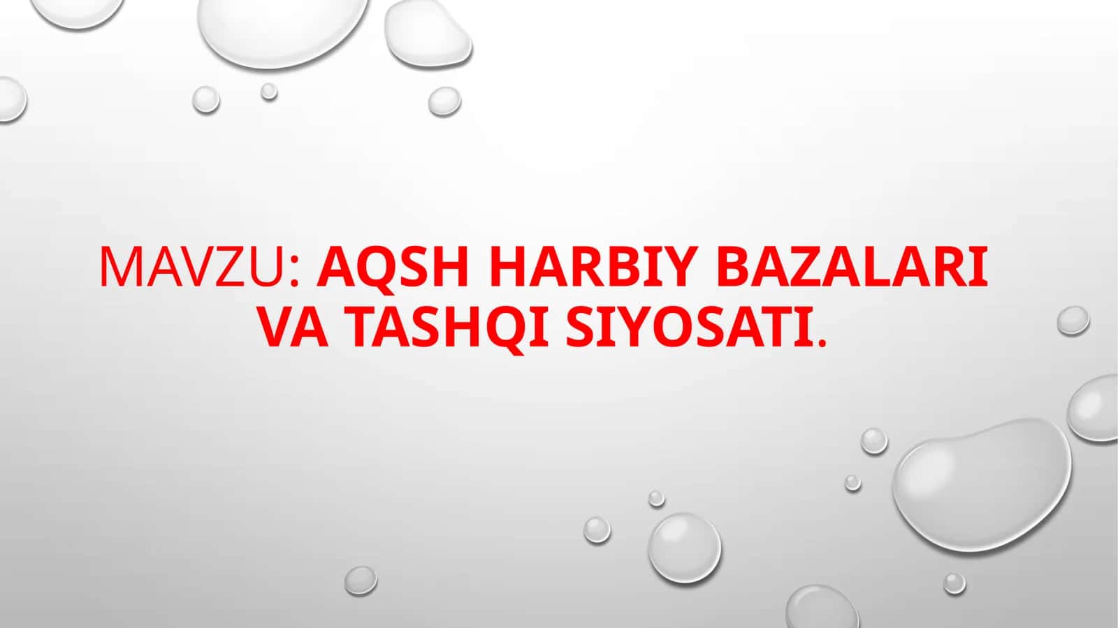 AQSH harbiy bazalari vatashqisiyosati 1