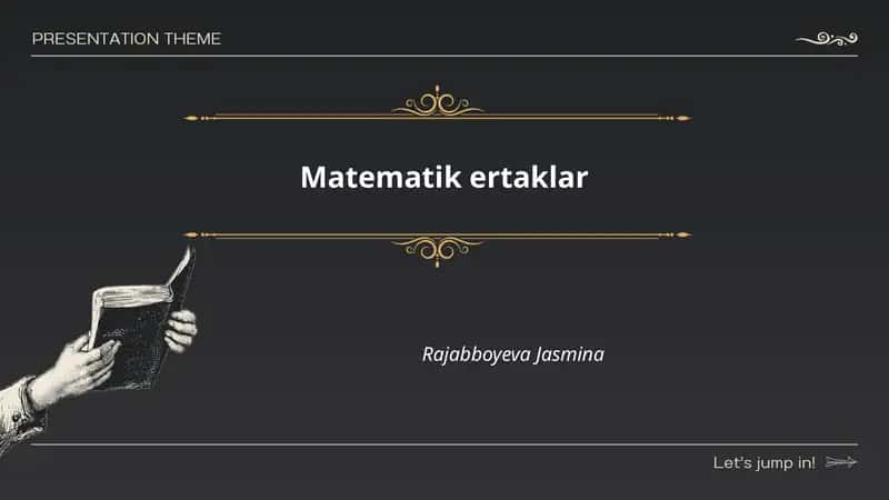 Sonlar o‘rmonidagi sehrli raqamlar 1