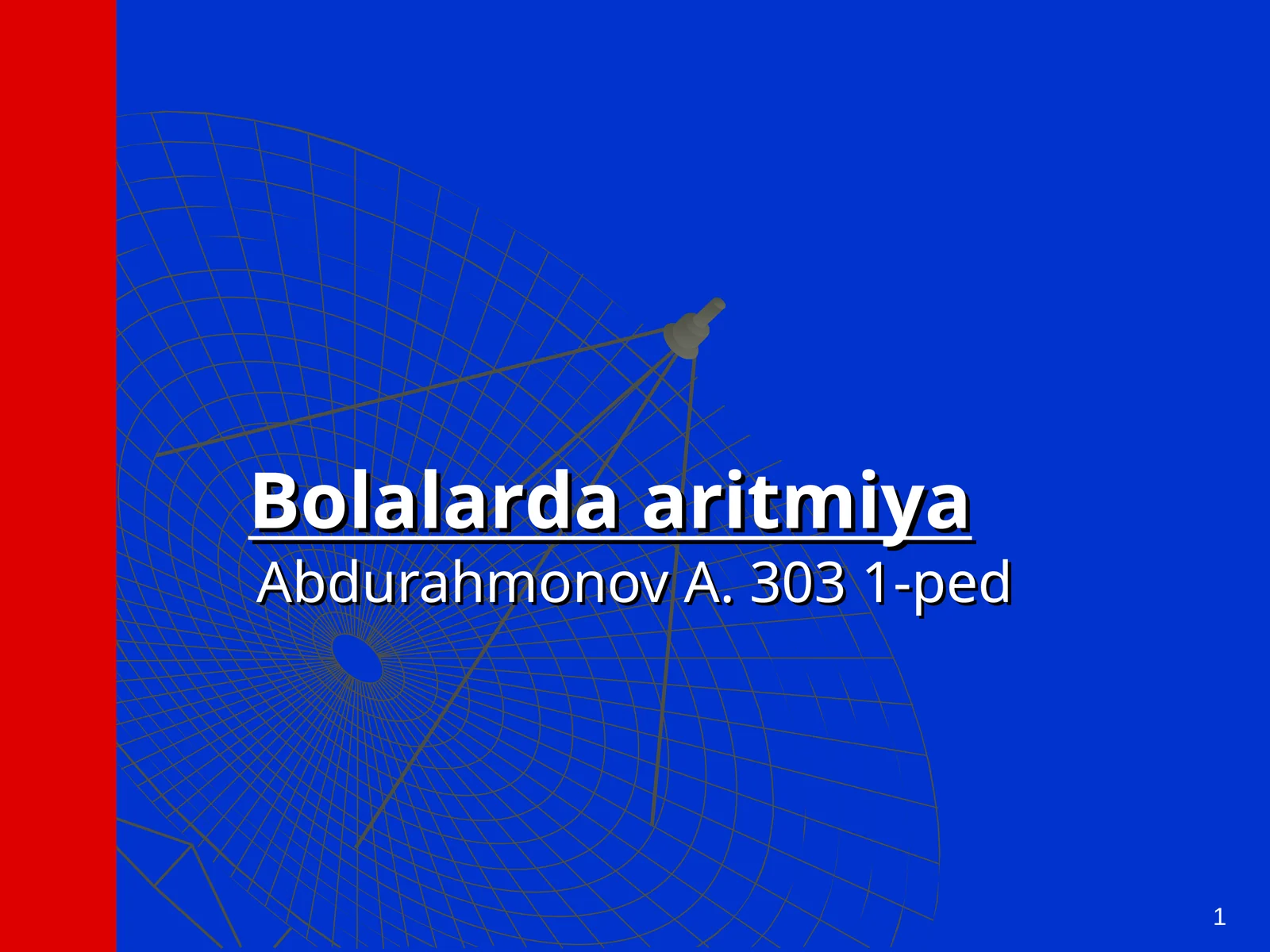 Bolalardaaritmiya 1