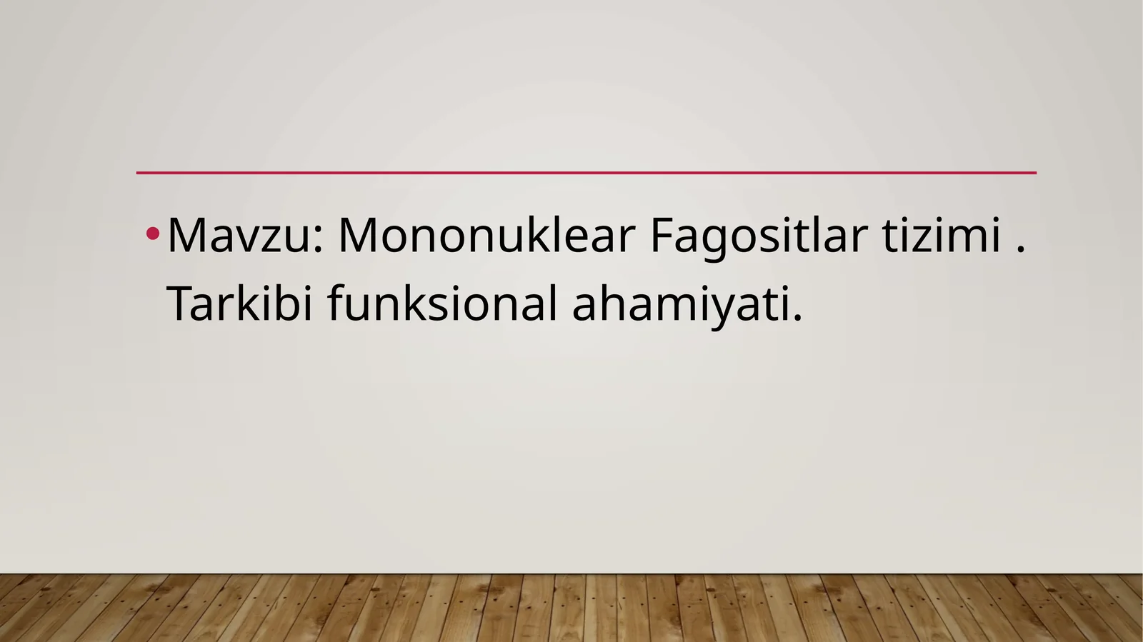 Mononuklear Fagositlar tizimi 1