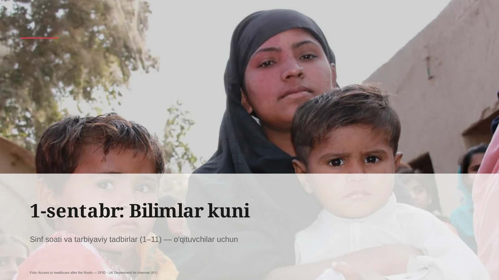 1-sentabr: Bilimlar kuni 1