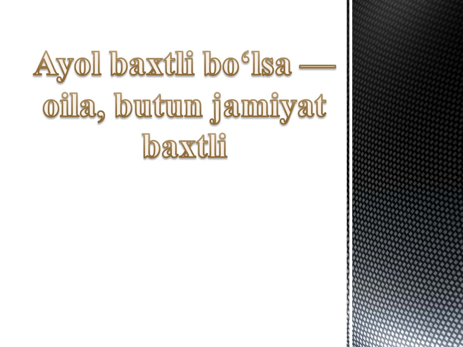 Inson huquq va erkinliklar 1
