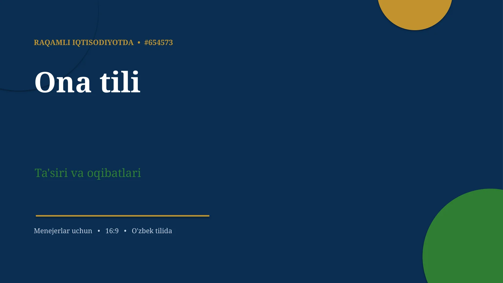 RAQAMLI IQTISODIYOTDA • #654573 1