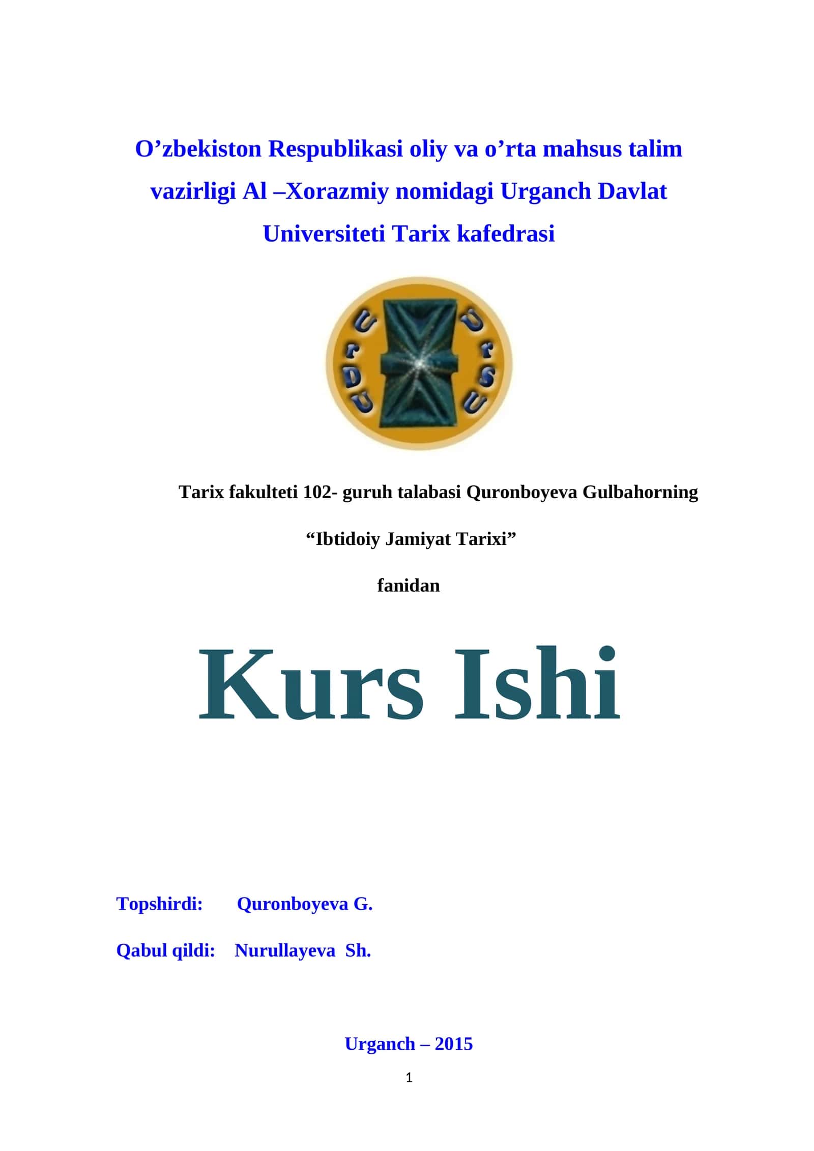 Xorazm vohasida neolit davri maskanlari 1