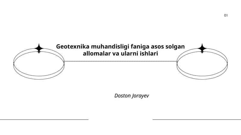 Geotexnika muhandisligi faniga asos solgan allomalar va ularni ishlari 1