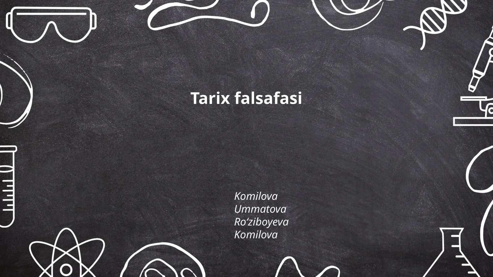 Tarix falsafasi 1