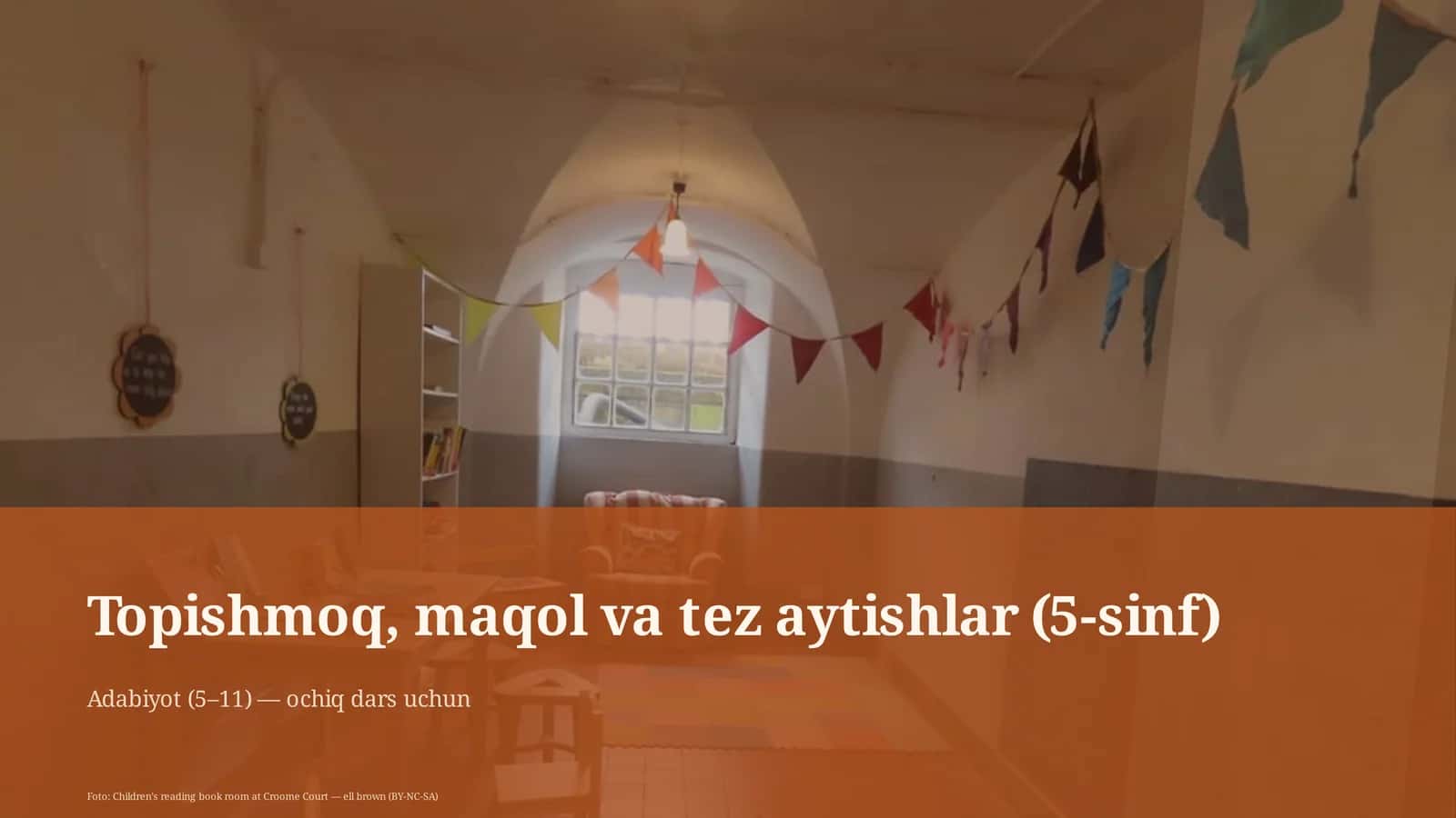 Topishmoq, maqol va tez aytishlar (5-sinf) 1