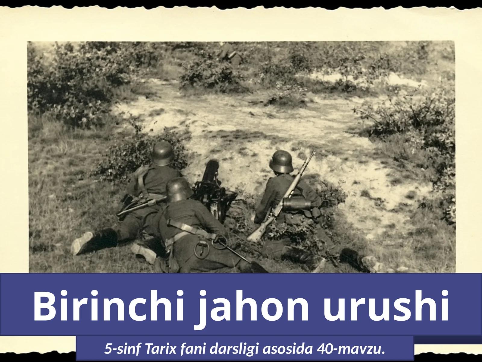 Birinchi jahon urushi 1