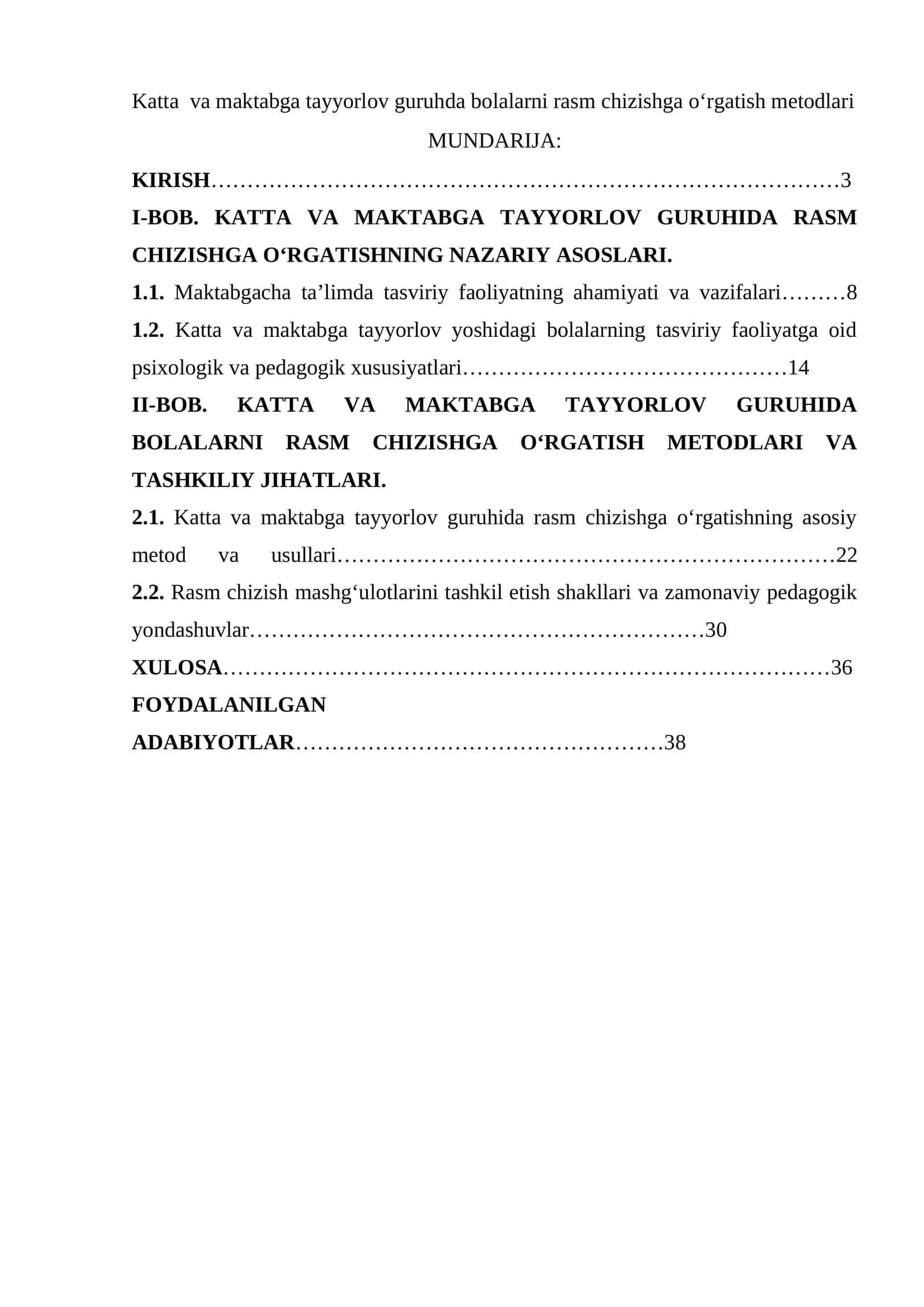 Katta va maktabga tayyorlov guruhda bolalarni rasm chizishga o‘rgatish metodlari 1