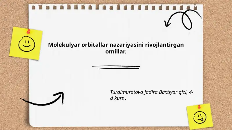 Molekulyar orbitallar nazariyasi 1
