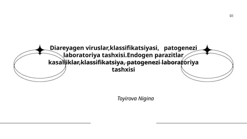 Diareyagen viruslar, klassifikatsiyasi, patogenezi laboratoriya tashxisi 1