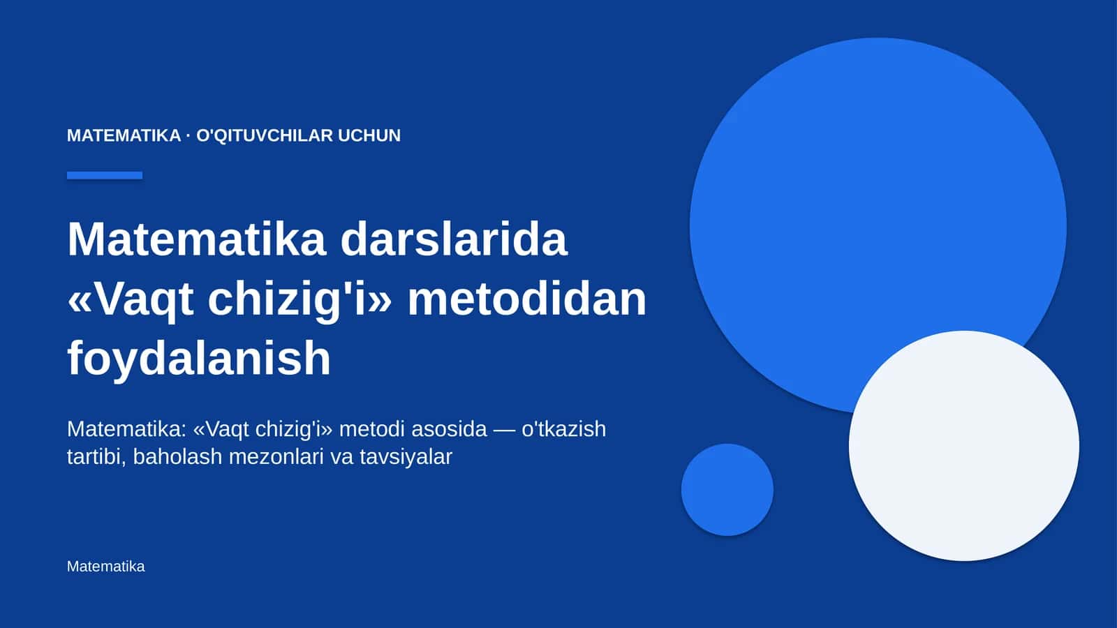 matematika darslarida vaqt chizig'i metodidan foydalanish 6683 1
