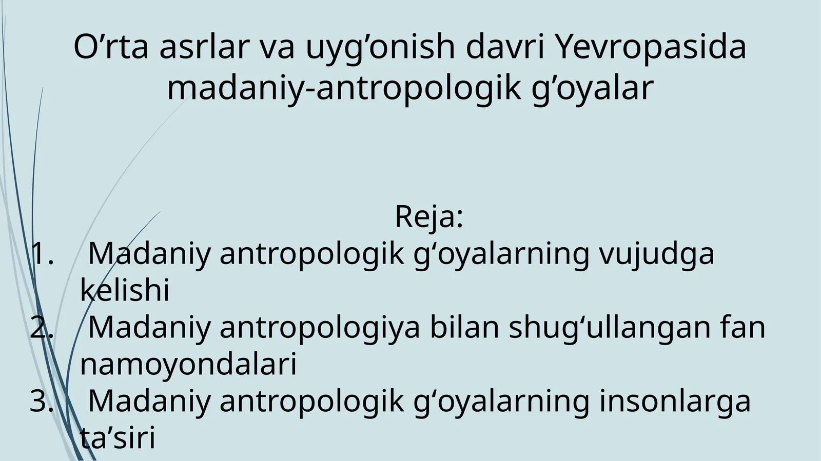 Madaniy antropologiya 1