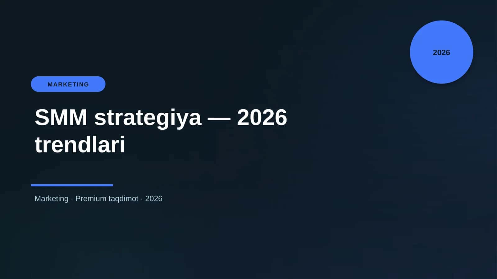 SMM strategiya — 2026 trendlari 1