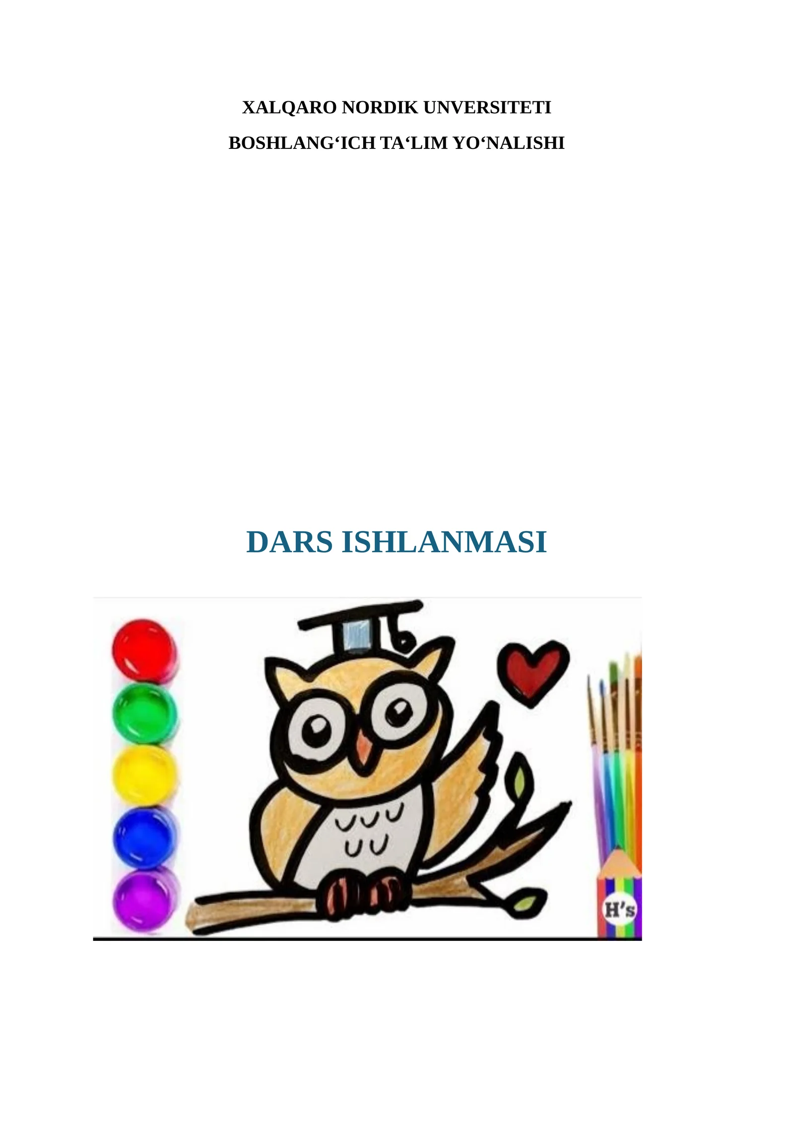 "Do‘stlik – qudratli kuch" (dars ishlanm) 1