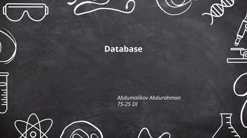 Database 1